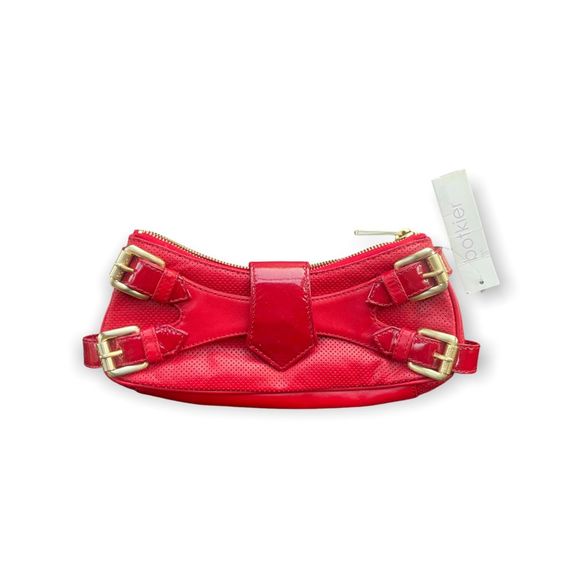 Botkier red buckle clutch wallet bag - Picture 7 of 9